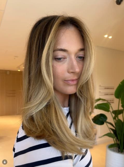 Natural blonde styling by Lydia